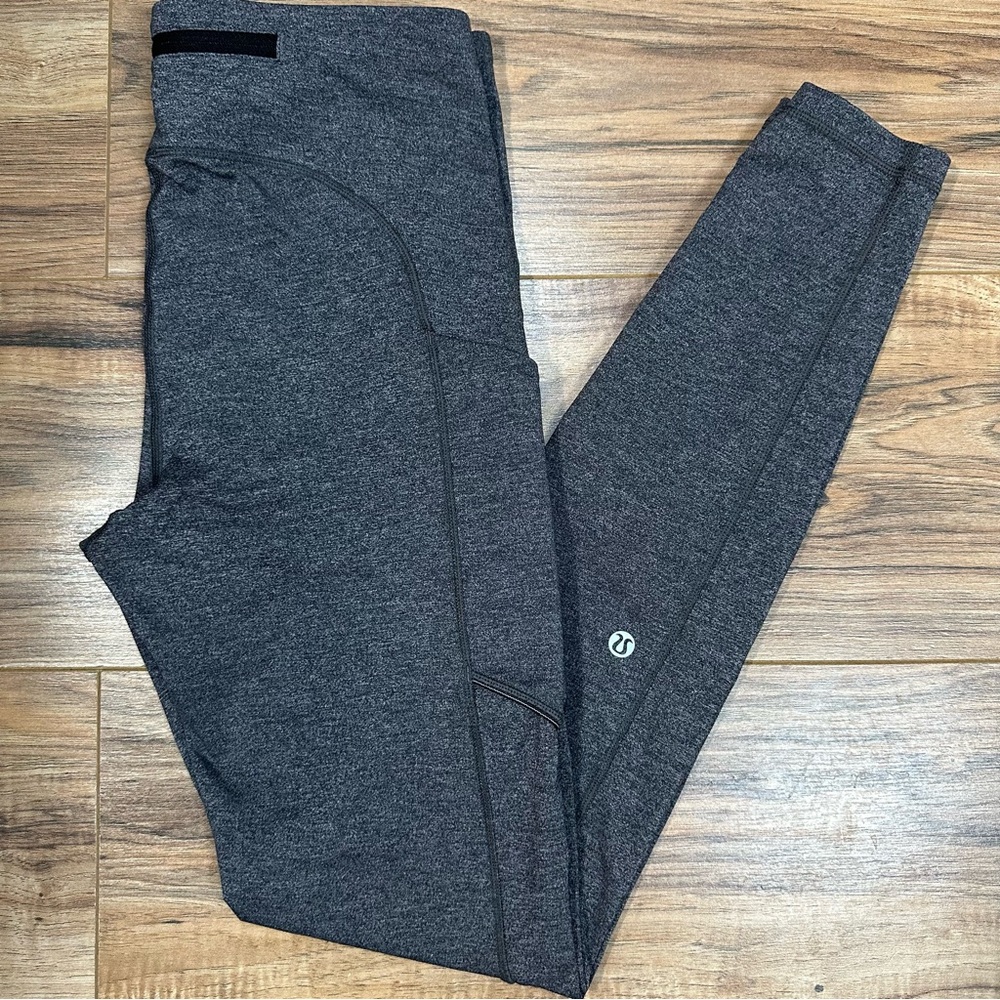 Lululemon 6 Speed Up Mid Rise 5 Pocket Leggins Gem
